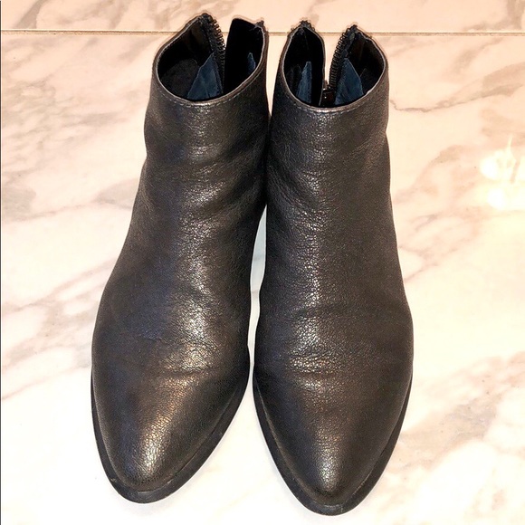 Dolce Vita Shoes - Dolce Vita black bronze metallic ankle boot 7